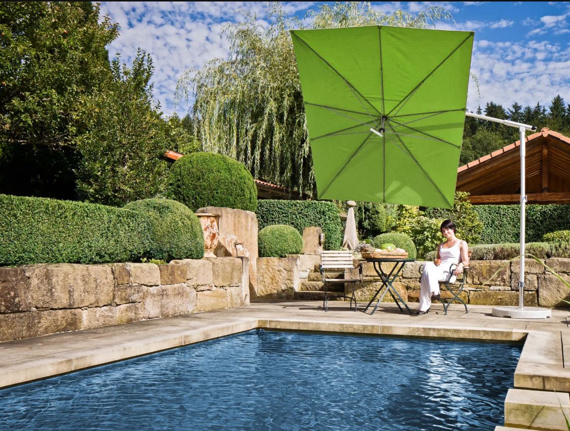 MAY Dacapo viereckig DACAPO Ampelschirm rechteckig 210x300 cm Sonnenschirm Terrasse Berlin Reinickendorf