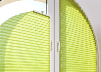 Sonnenschutz Hitzeschutz Plissee Kreisplissees Dachfensterplissees für Halbrunde und Viertelkreisfenster