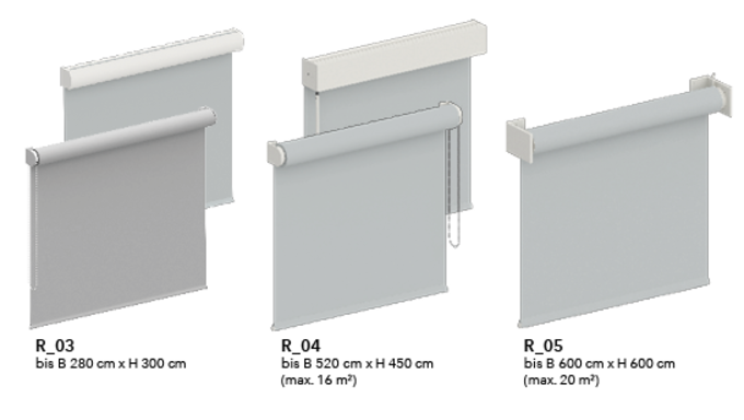 Rollos nach maß, für Fenster und Dachfenster, ohne bohren, zum klemmen, als Maßanfertigung. Sonnenschutz, Sichtschutz, Hitzeschutz, Verdunkelung, Modulares-System