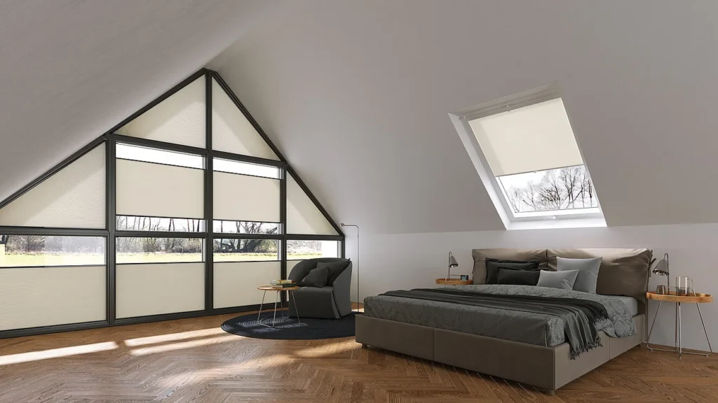 Dachfenster und Fenster Sichtschutz, Hitzeschutz Sonnenschutz Wabenplissees auf Maß, Wabenplissees als Verdunkelung, Wabenplissees ohne bohren, Wabenplissees. Berlin