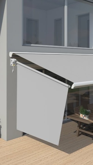 Skuggi Seitenmarkise - Sonnenschutz, Sichtschutz, Windschutz Berlin Skuggi Seitenmarkise - Sonnenschutz, Sichtschutz, Windschutz Berlin