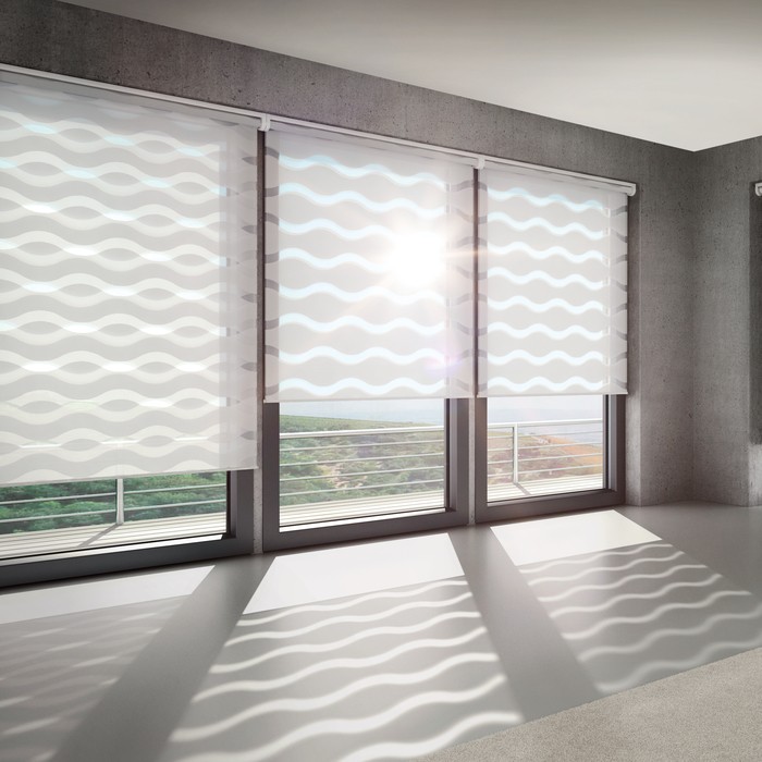 Doppelrollos Berlin – Stilvoller Sonnen- und Sichtschutz mit modernem Design Moderne Doppelrollos mit stilvollem Muster als flexibler Sonnen- und Sichtschutz für Fenster in Berlin.